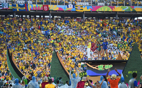 عکس افتتاحیه جام جهانی