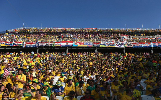 عکس افتتاحیه جام جهانی