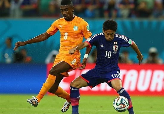عکسهای بازی ساحل عاج و ژاپن
