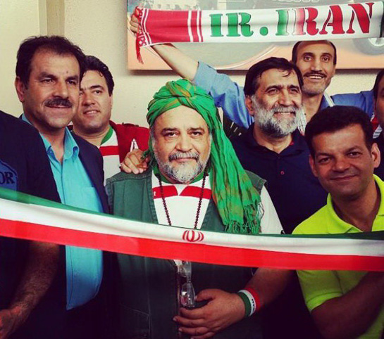 هنرمندان ایرانی در برزیل,عکس بازیگران ایرانی در برزیل,هنرمندان ایران در استادیوم برزیل